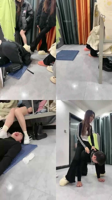 【尤物大大/樱子】女寝学姐5S羞辱-踩踏/骑马踢裆【双视角版】