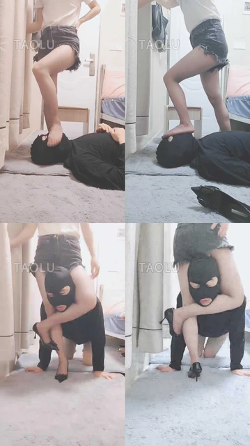 【灵竹】丝袜脚窒息无脑汪/窒息/腿绞