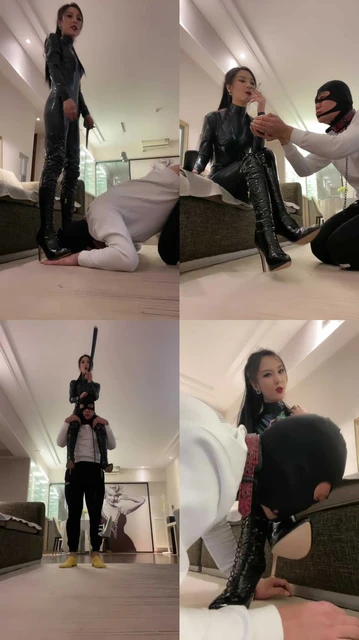 【萱萱】皮衣S威严tj