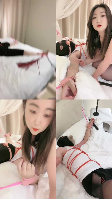 【小怪兽】口球塞嘴/五花大绑/掐肉/丝袜塞嘴