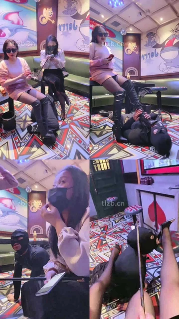 【小妮】KTV双调-长靴跪舔/踩踏钻胯/专用坐垫【双视角版】