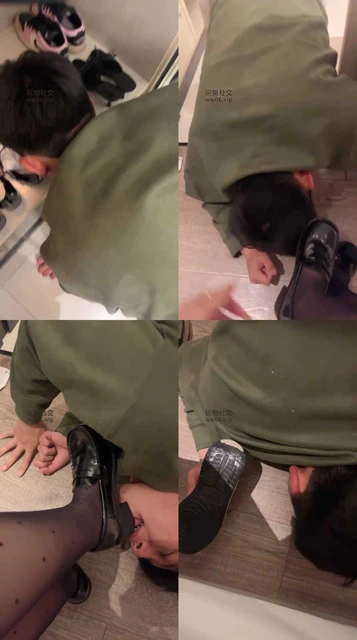 【奈奈sama】多双脏鞋-物化人体擦鞋器