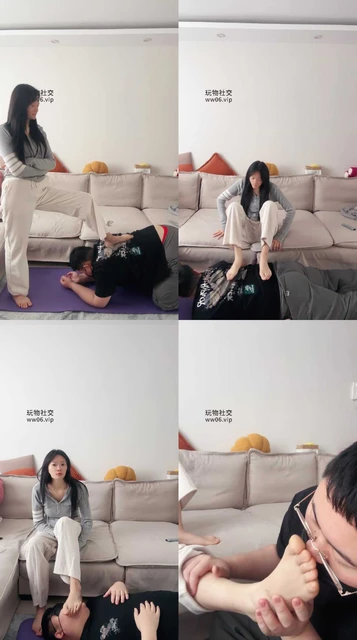 【埋汰】骑马坐脸窒息/裸足玩虐家奴