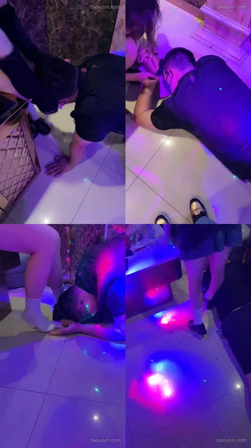 【女仆店S】KTV-强制超暴力嘞脖/踢打/暴力耳光/骑马/踩踏