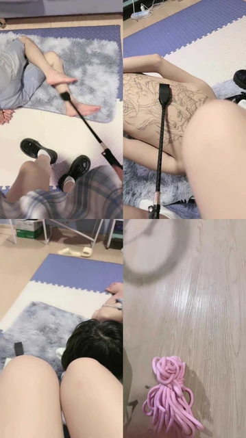 【筱白】皮鞋白袜踩虐/铁链捆绑/电击