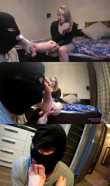 【欧美女王】闻舔女王的原味汗臭船袜脚!学霸眼神高傲鄙视狗奴