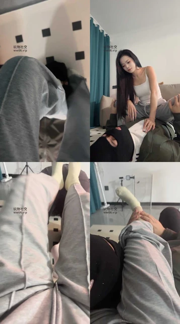 【辣辣】运动后原味白袜玩虐家奴