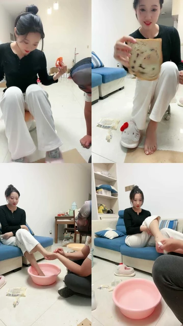 【锅盖子s】Tina用鞋底给我做饭