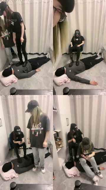 【诗诗】双S美少女踩踏专场