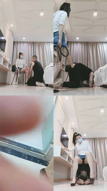 【爆爆S】精神小妹暴力鞭打刑虐