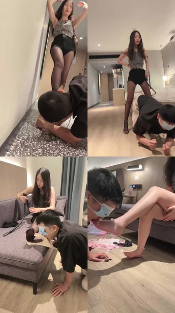 【尤物S】黑丝高跟犬化-人肉坐垫/闻舔原味/插嘴转胯骑马/圣水