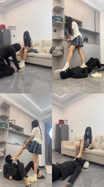 【白鹭】羞涩学生主-小白鞋白袜玩虐