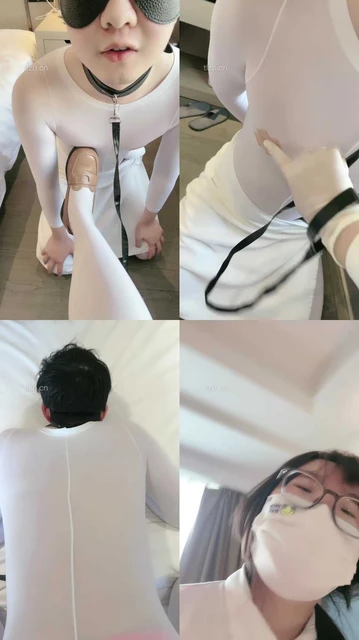 【柠萌小主】羞耻感拉满-皮鞋白丝辱虐狗