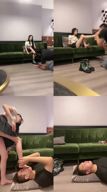 【文文sama】口水吐/鞋底羞辱/下跪磕头