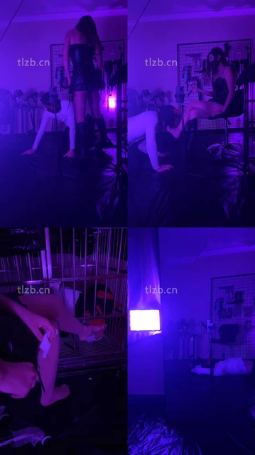 【夏梦】狗笼囚禁/踩踏臭脚捂脸/骑马鞭打