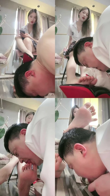 【时颜】偷闻女儿鞋被看到后驯化