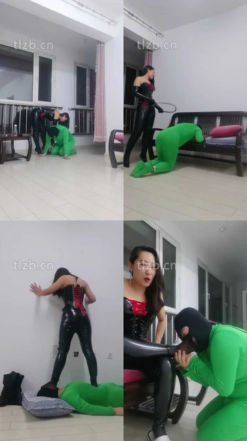 【冷御女王】首次开发刑奴-全体重踩踏/鞭打/手脚耳光