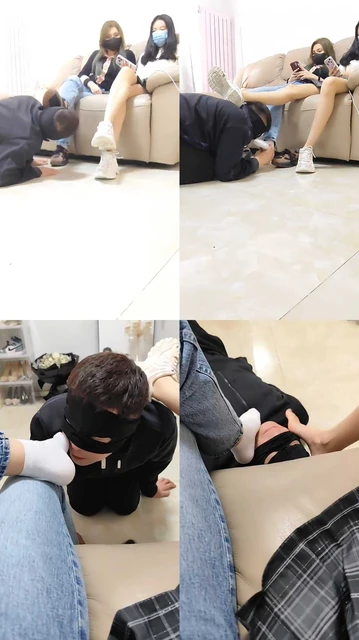 【文文文】双素人S-脏鞋原味棉袜踩虐【三视角版】