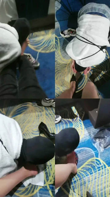 【灵魂晴】高跟肉丝美腿玩虐家奴