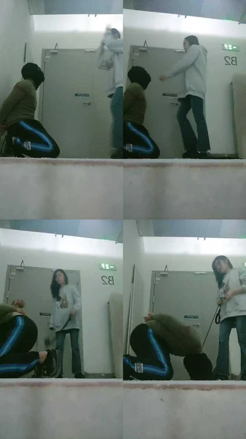 【喵酱紫】反绑下跪/抽耳光鞭打踩踏