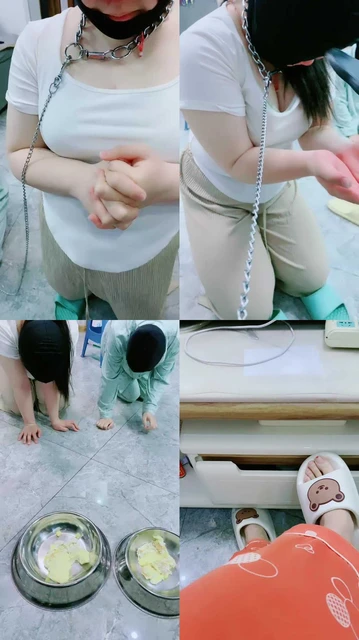 【慕田夫妻】情侣奴-重度虐打/狗盆喂食