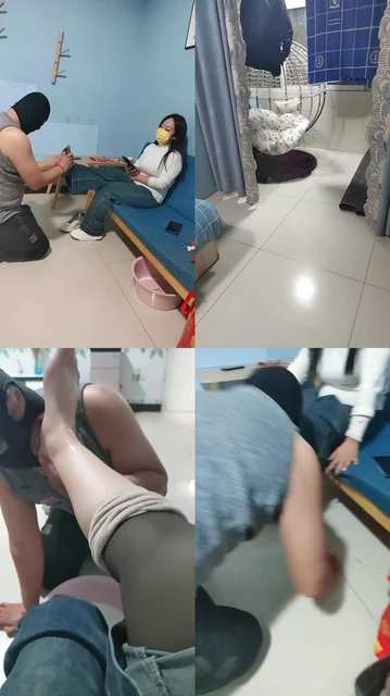 【沐颜s】狗儿子伺候洗脚