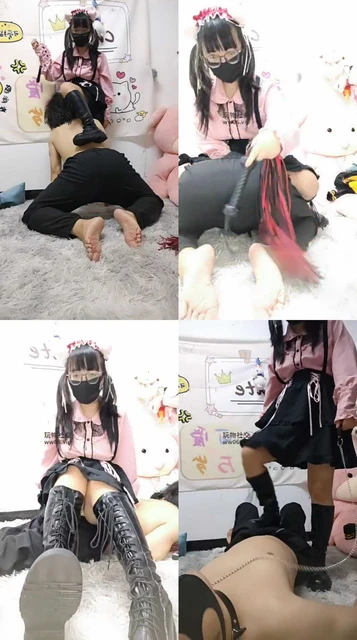 【木木sama】洛丽塔S-长靴踩踏老师狗