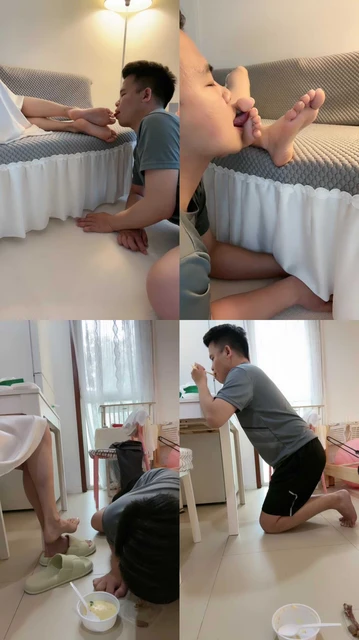 【苒溪】沉浸式玉足恋足舔