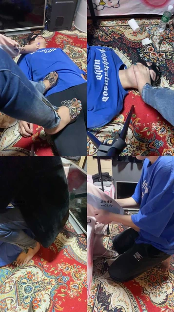 【芊芊】姐妹花踩虐废物脚垫【双视角版】