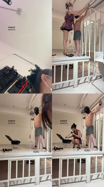 【宇婉婷】白富美S-地下室吊绑虐打【完整版】