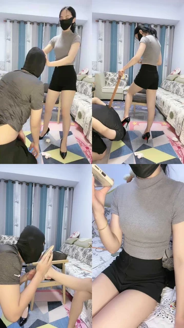 【奈奈s】耳光/磕头/舔脚/清理脏鞋底