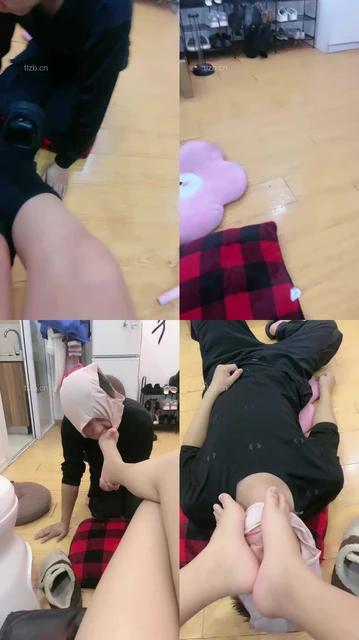 【西西】跪舔脏长靴/伺候沐足/内裤套头/舔裸足