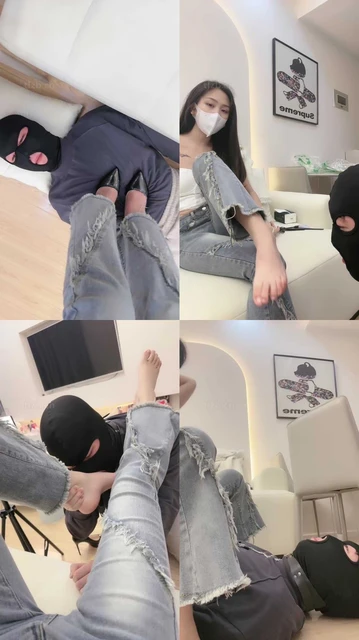 【乔妹】高跟全体重踩踏/裸足狂舔/掐乳/坐脸窒息