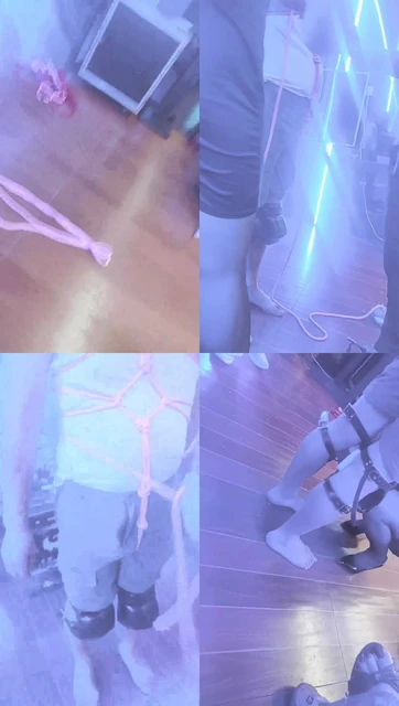 【灵魂女王】拿狗练习绳艺