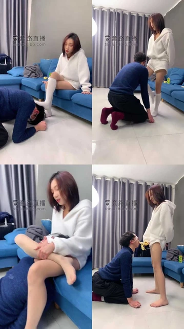 【术术】素人学生主过膝白袜调