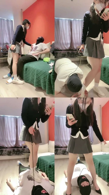 【晚晚】帆布鞋白袜-转胯提档/踩踏脚耳光/裸足插嘴