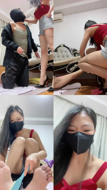 【艾拉S】520玩绿帽-高跟踩/拧耳朵/挠痒/虐乳