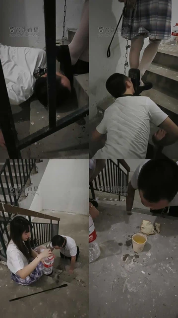 【小猫咪】楼梯间无底线超级脏