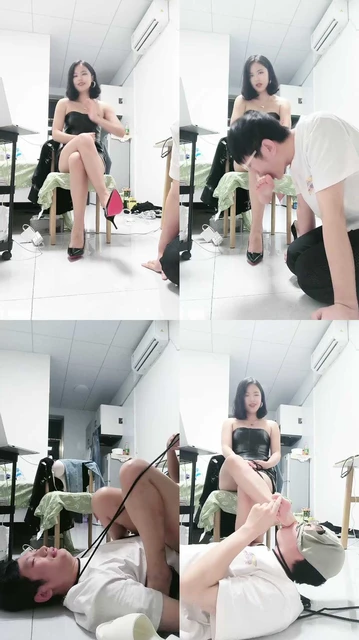 【栀子女王】抖M男友的高跟崇拜【双视角版】