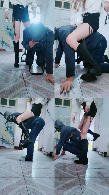 【软糖】骑马爬行/高跟长靴全体重踩踏【完整版】