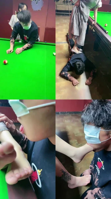 【逗逗】调教猥琐我的台球厅私教