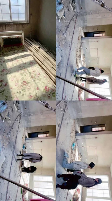 【沅芷大人】烂尾楼调双狗-皮靴踢踹/踩腿活埋/耳光掐脖