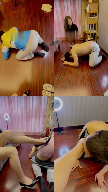 【KK】藤条抽刑奴