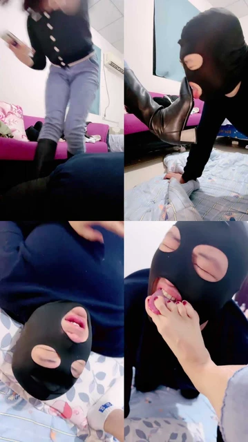 【靡兔】长靴臭棉袜臭脚辱狗