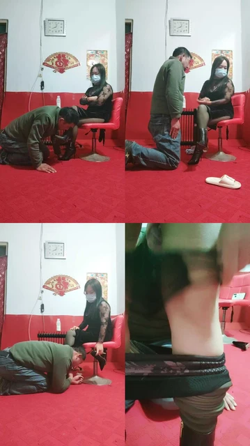 【沐颜s】各种耳光，口舌诱惑