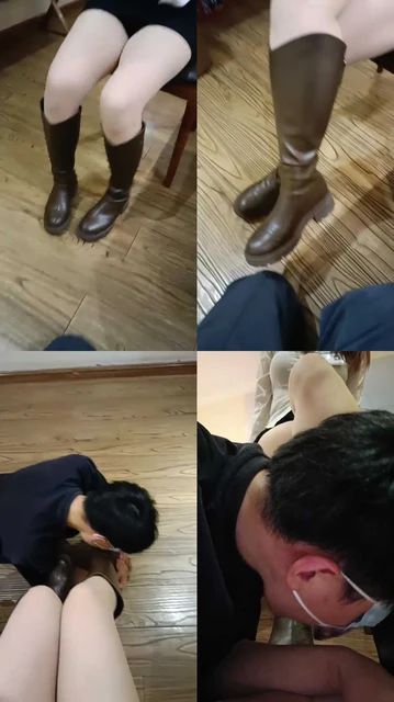 【梵高】开发大四素人S-肉丝长靴虐杀