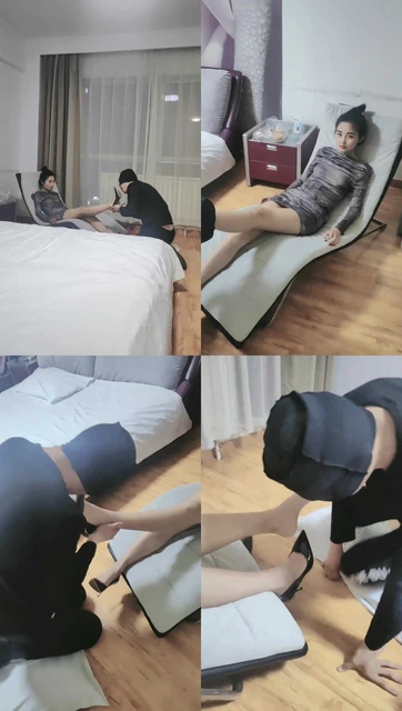 【萝卜】跪舔继母的脏高跟肉丝jio