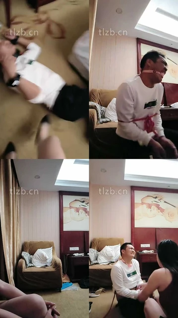 【馨雅】捆绑口球塞嘴重度虐打