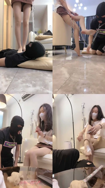 【嘟嘟S】御姐舔脚喂食吃丝袜/筷子刑罚