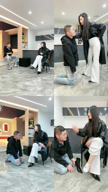 【麋鹿银儿】飒飒王者剧情只做第一,虐打出轨老公